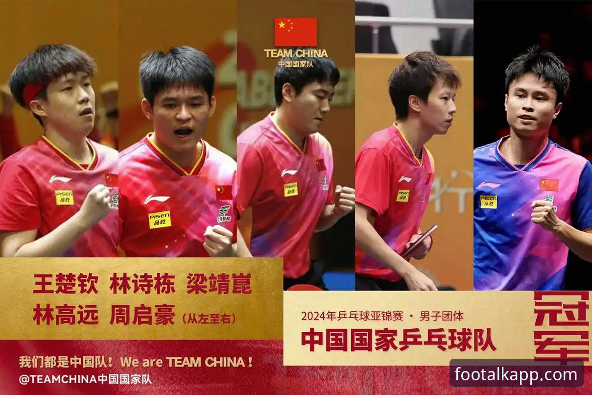 中国男乒世锦赛小组赛全胜最新动态：林诗栋王楚钦梁靖崑三将横扫英格兰